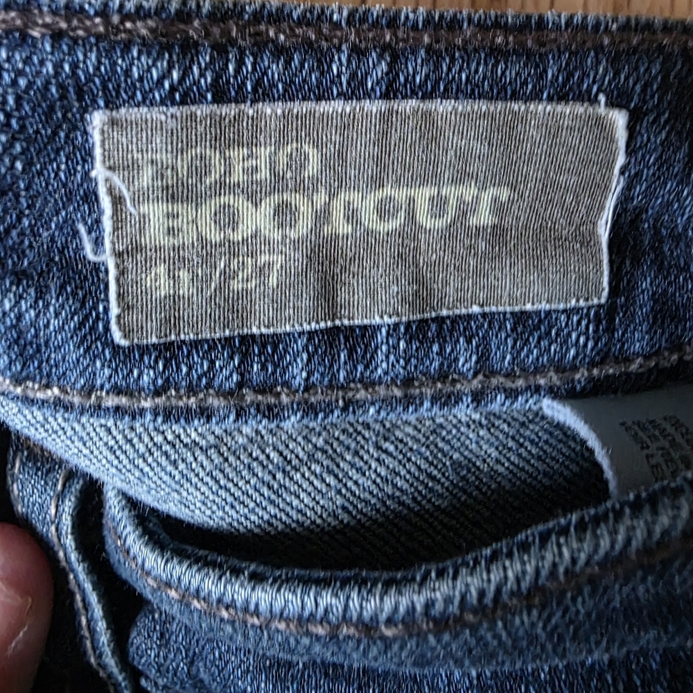 Nine West Vintage American Collection Bootcut Denim Blue Jeans Size 4 EUC - Picture 5 of 7